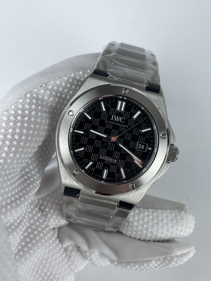 (준비완료/특급배송/)NO.2382/V7공장 IWC 인제니어 블랙다이얼 브레이슬릿