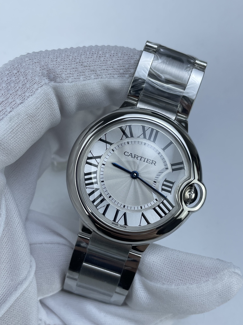 (준비완료/특급배송)NO.2497/V6공장 V7 발롱블루 36MM 쿼츠